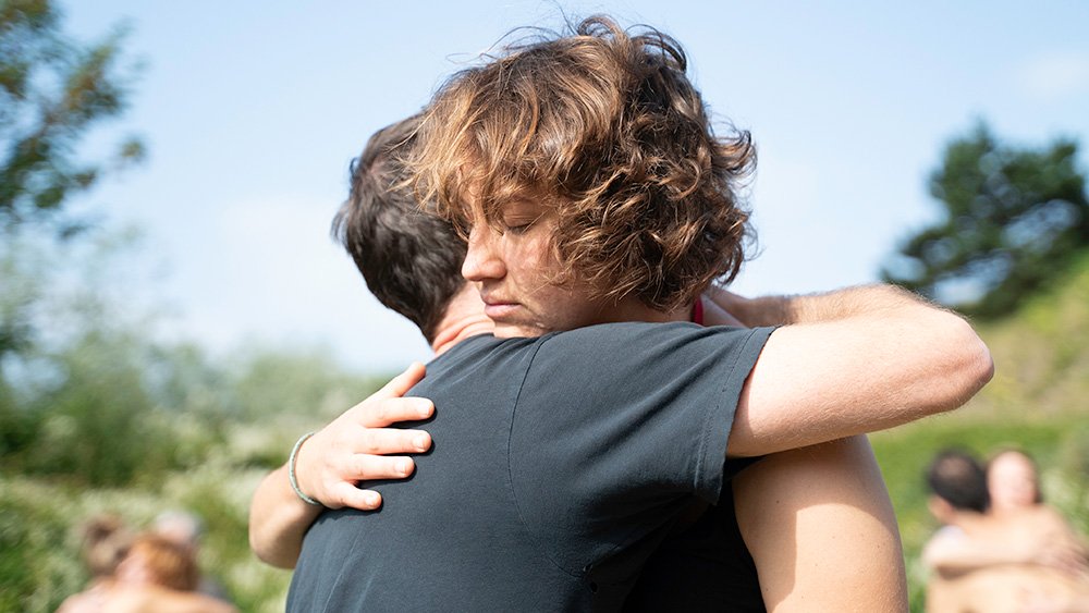 Hugging